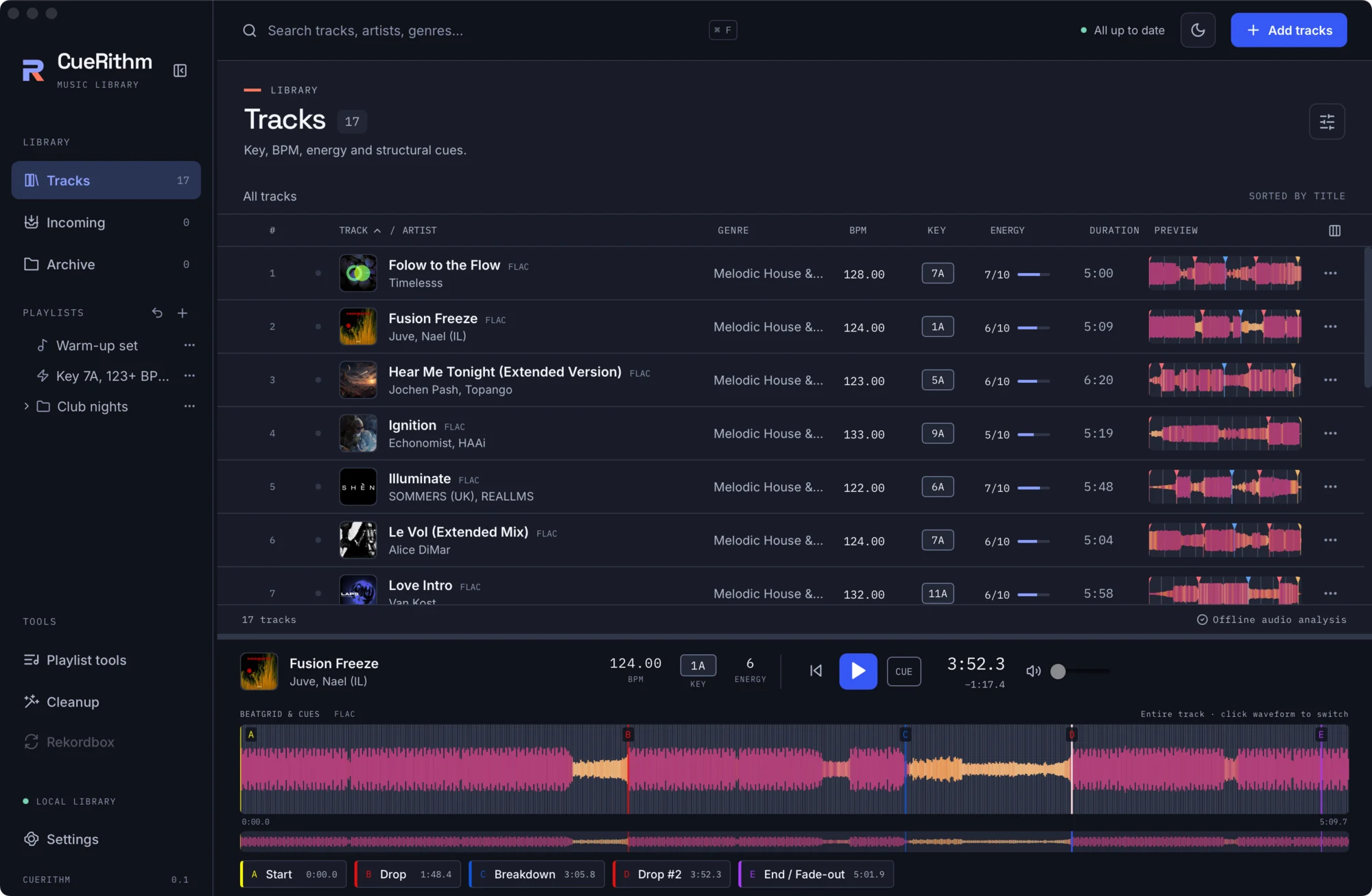 Dusk waveform style